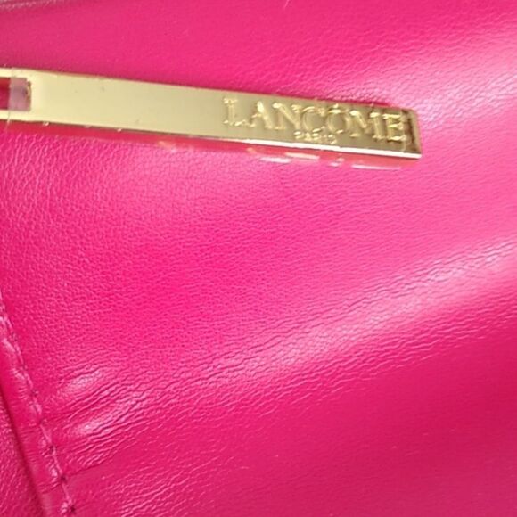 Lancome Paris Make up Case Cosmetic Bag Pink - Picture 7 of 8